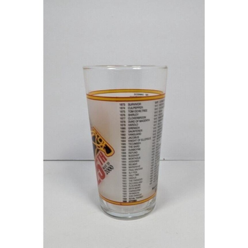 Preakness Stakes Glass 125th Running Libbey Horse Racing 2000 - Picture 4 of 6